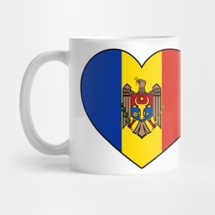 Heart - Moldova Mug